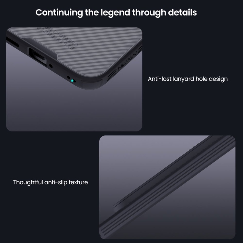 Nillkin CamShield PRO Zadný kryt pre Xiaomi Redmi Note 15 Pro+ 5G Transparent Black