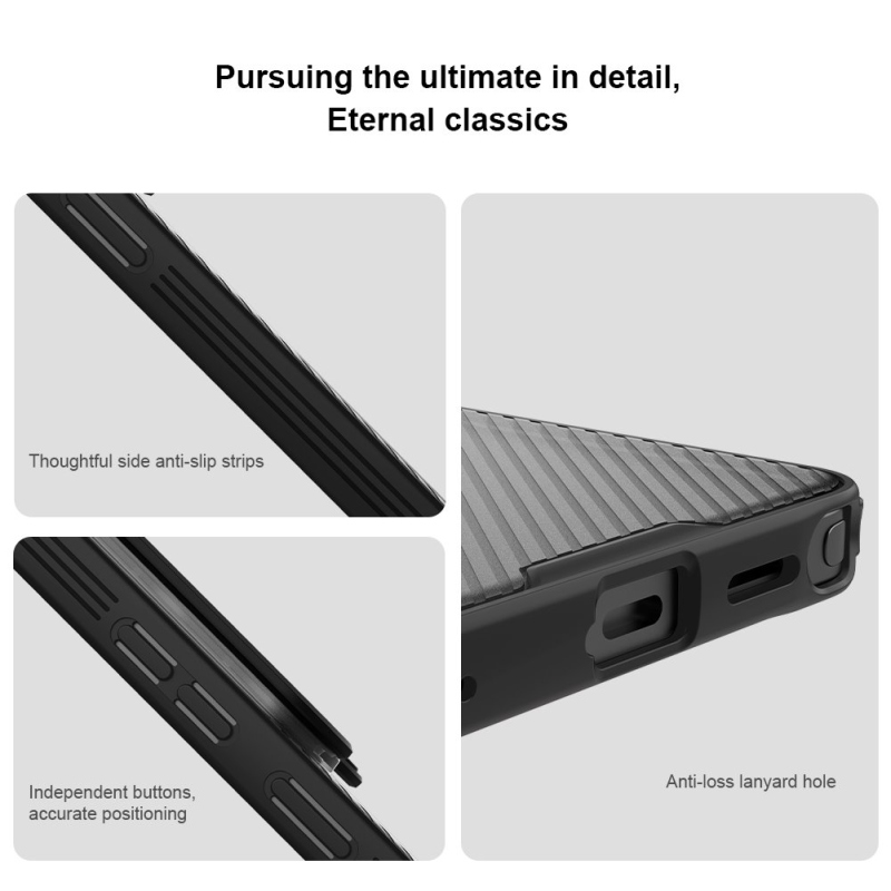 Nillkin CamShield Prop Magnetic (Transparent Lens) Zadný kryt pre Samsung Galaxy S26 Ultra Transparent Black