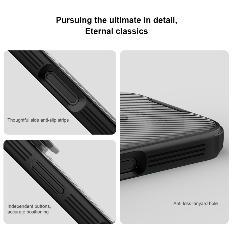 Nillkin CamShield Prop Magnetický zadný kryt pre Apple iPhone 17 Pro Transparent Black