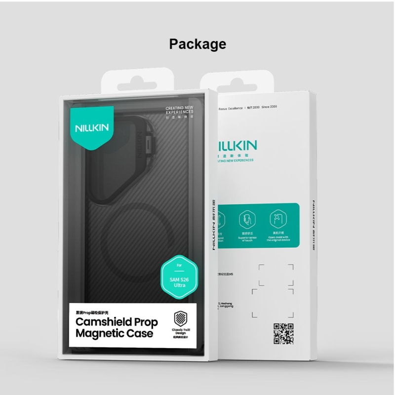 Nillkin CamShield Prop Magnetický zadný kryt pre Samsung Galaxy S26 Ultra Black