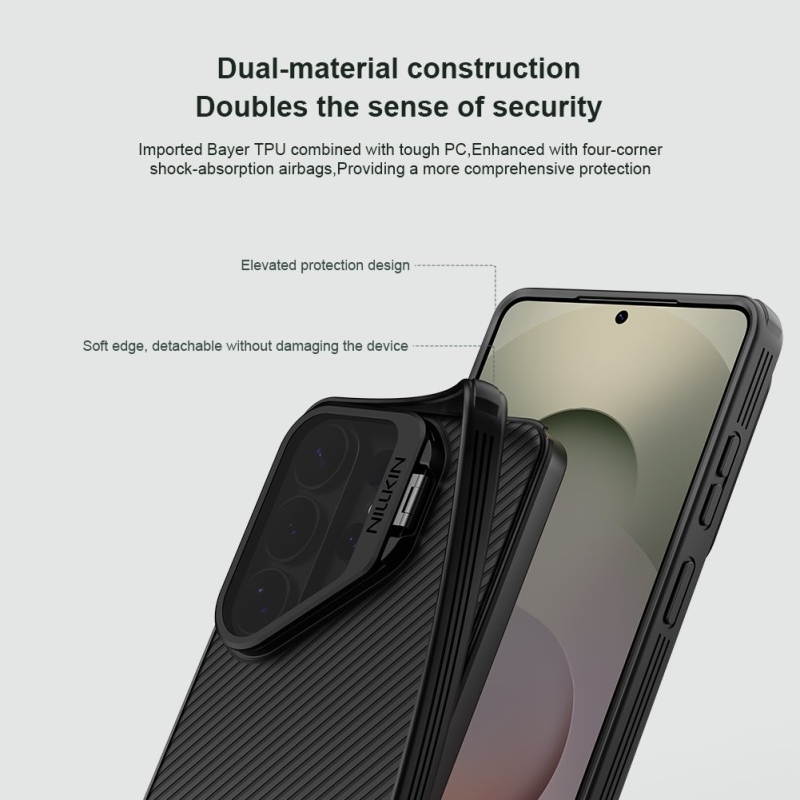 Nillkin CamShield Prop Magnetický zadný kryt pre Samsung Galaxy S26 Ultra Black