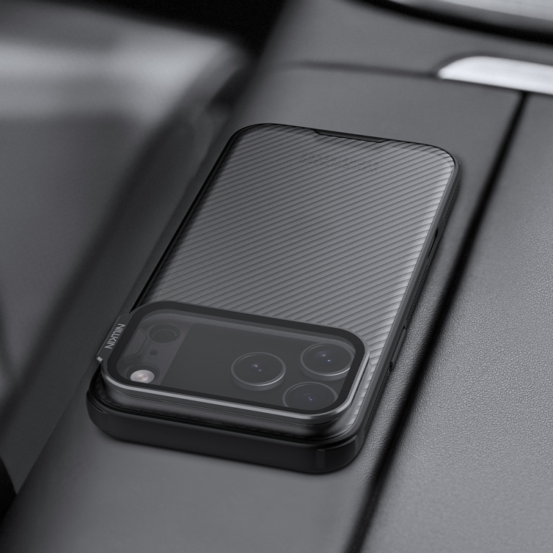 Nillkin CamShield Prop zadný kryt pre Apple iPhone 17 Pro Max Transparent Black