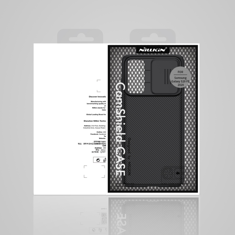 Nillkin CamShield Zadný Kryt pre Samsung Galaxy S20 FE Black