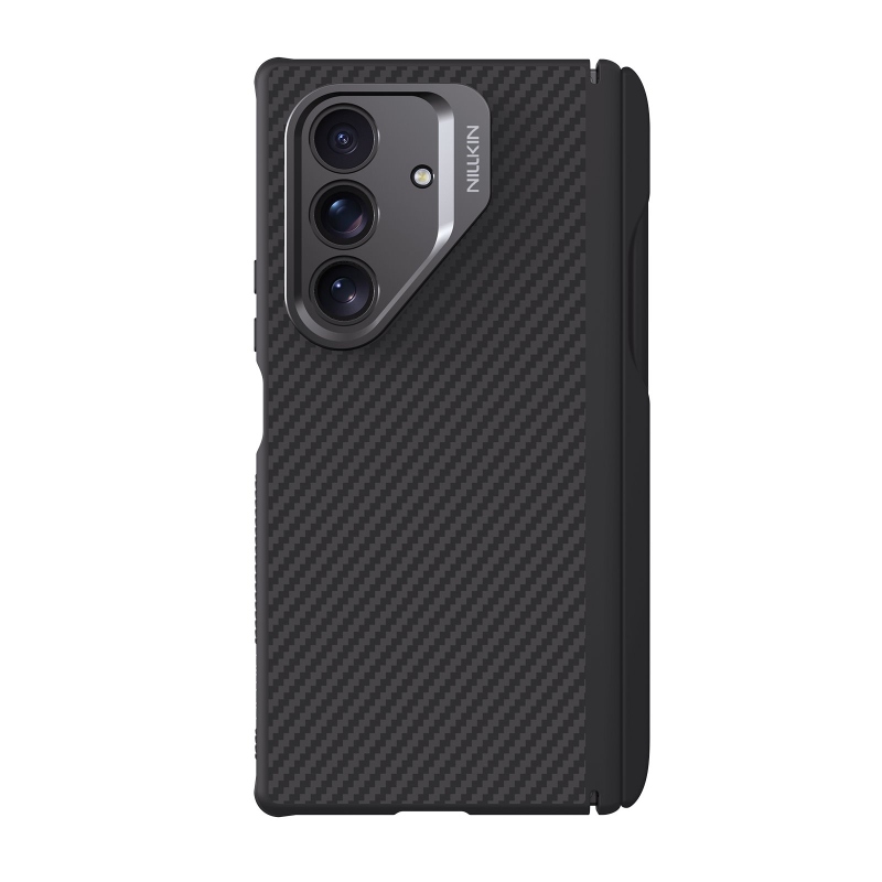 Nillkin CarboProp Aramid Magnetic Pen Slot Zadný Kryt pre Samsung Galaxy Z Fold 7 Black