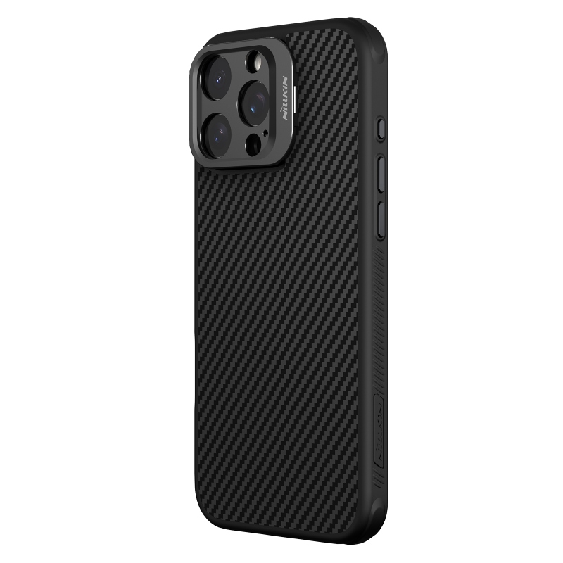 Nillkin CarboProp Aramid Magnetic Zadný Kryt pre Apple iPhone 16 Pro Max Black