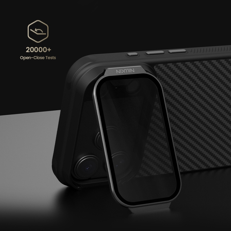 Nillkin CarboProp Aramidový magnetický zadný kryt pre Apple iPhone 17 Pro Max Black