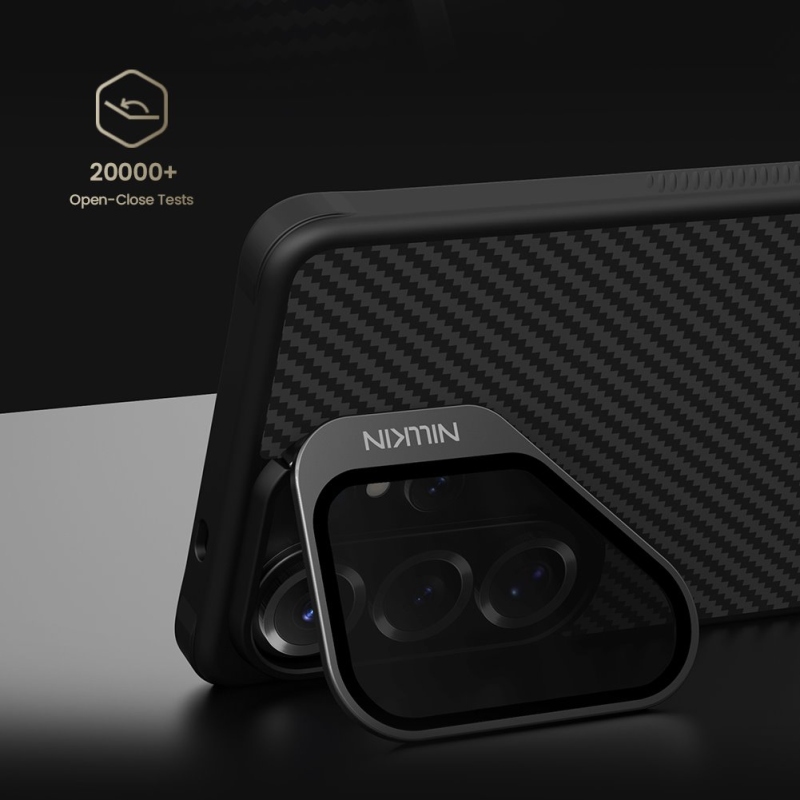 Nillkin CarboProp Aramid Magnetický zadný kryt pre Samsung Galaxy S26 Ultra Black/Transparent