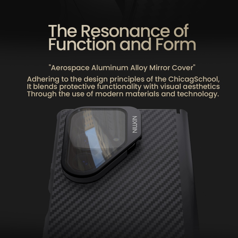 Nillkin CarboProp Aramid Magnetický zadný kryt pre Samsung Galaxy Z Fold 7 Black