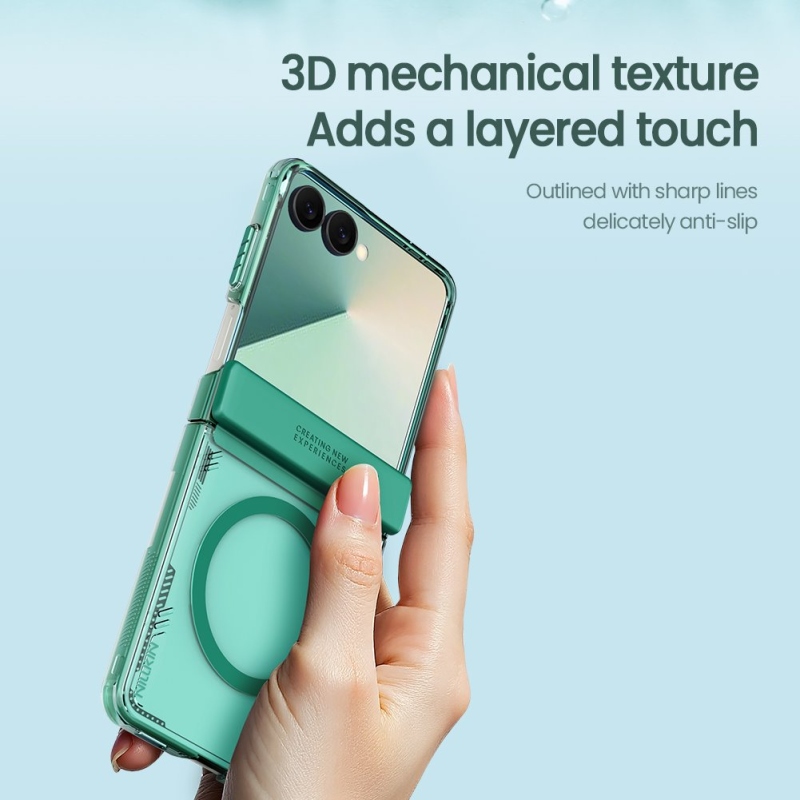 Nillkin Iceblade Magnetic Kryt pre Samsung Galaxy Z Flip 7 Green