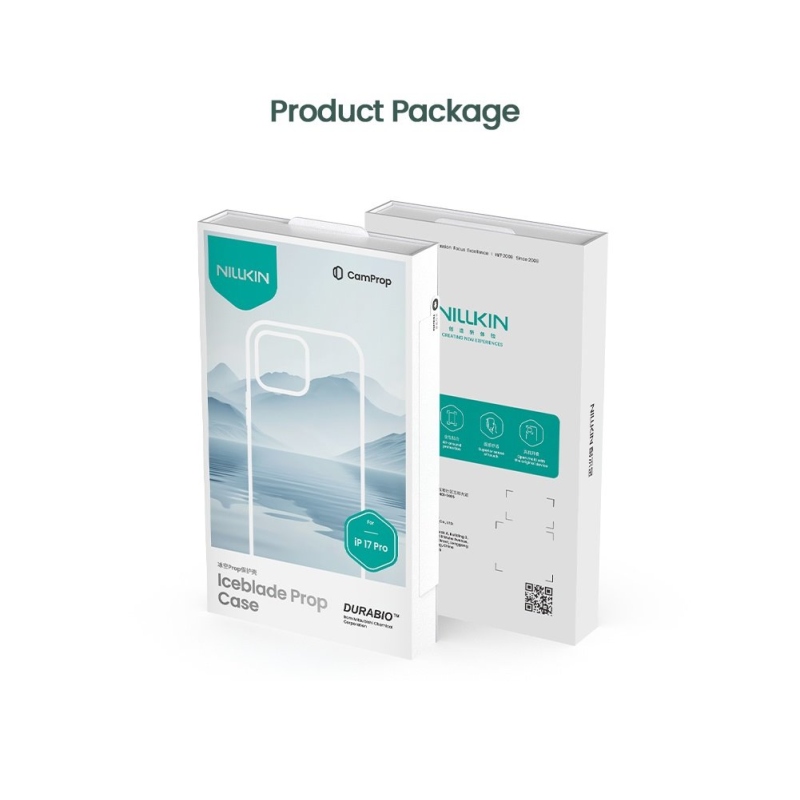 Nillkin Iceblade Prop Cover pre Apple iPhone 17 Pro Dark Night Black