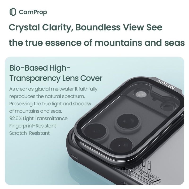 Nillkin Iceblade Prop Cover pre Apple iPhone 17 Pro Dark Night Black