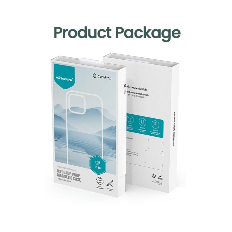 Nillkin Iceblade Prop Magnetický kryt pre Apple iPhone 16 Black