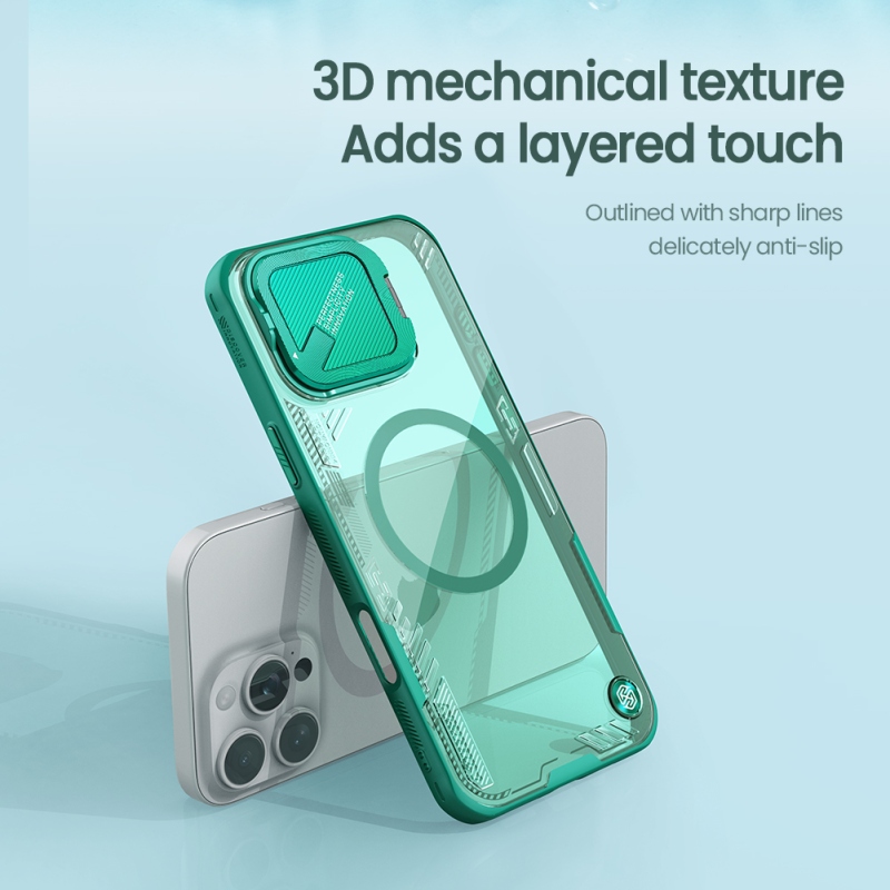 Nillkin Iceblade Prop Magnetický kryt pre Apple iPhone 16 Pro Max Black