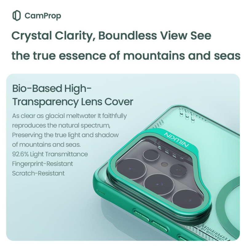 Nillkin Iceblade Prop Magnetický kryt pre Samsung Galaxy S26 Ultra Twilight Gray