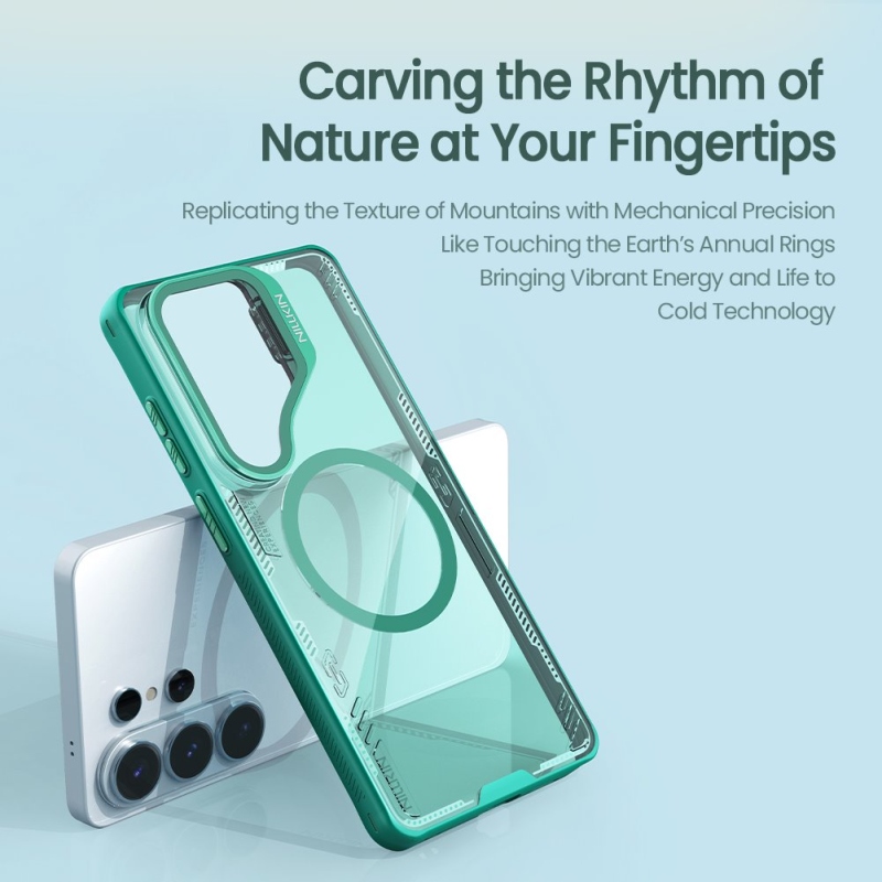 Nillkin Iceblade Prop Magnetický kryt pre Samsung Galaxy S26 Ultra Twilight Gray