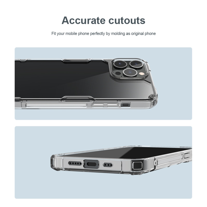 Nillkin Nature TPU PRE Kryt pre Apple iPhone 14 PRO MAX - priehľadný