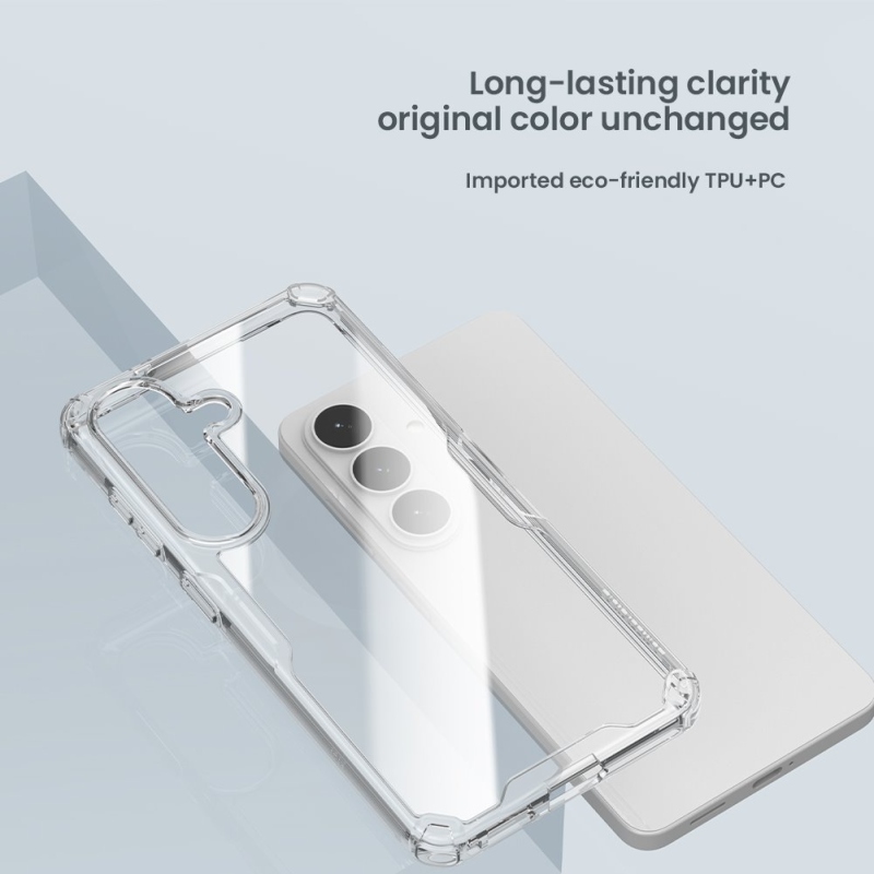 Nillkin Nature TPU PRO kryt pre Samsung Galaxy S26 Transparent