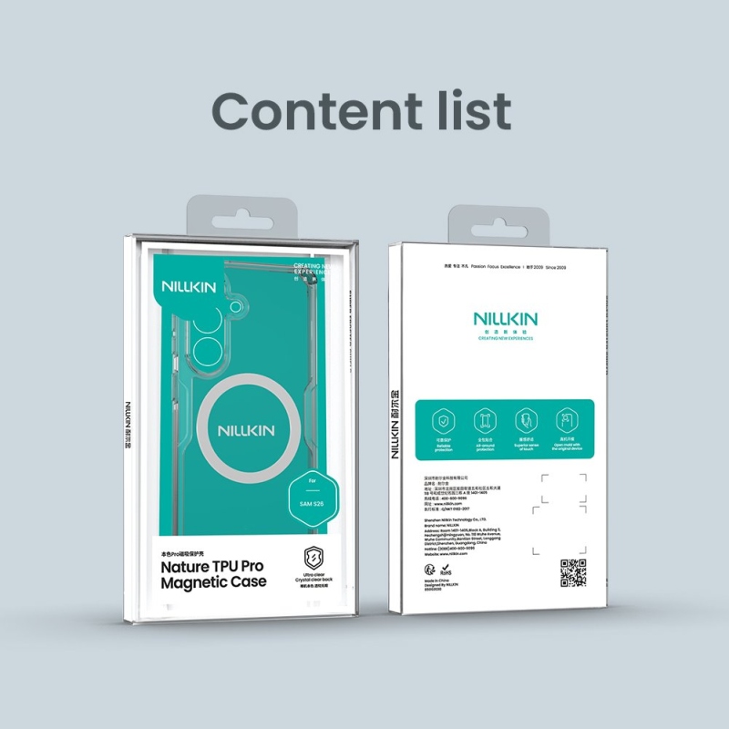 Nillkin Nature TPU PRO Magnetic Cover pre Samsung Galaxy S26 Transparent
