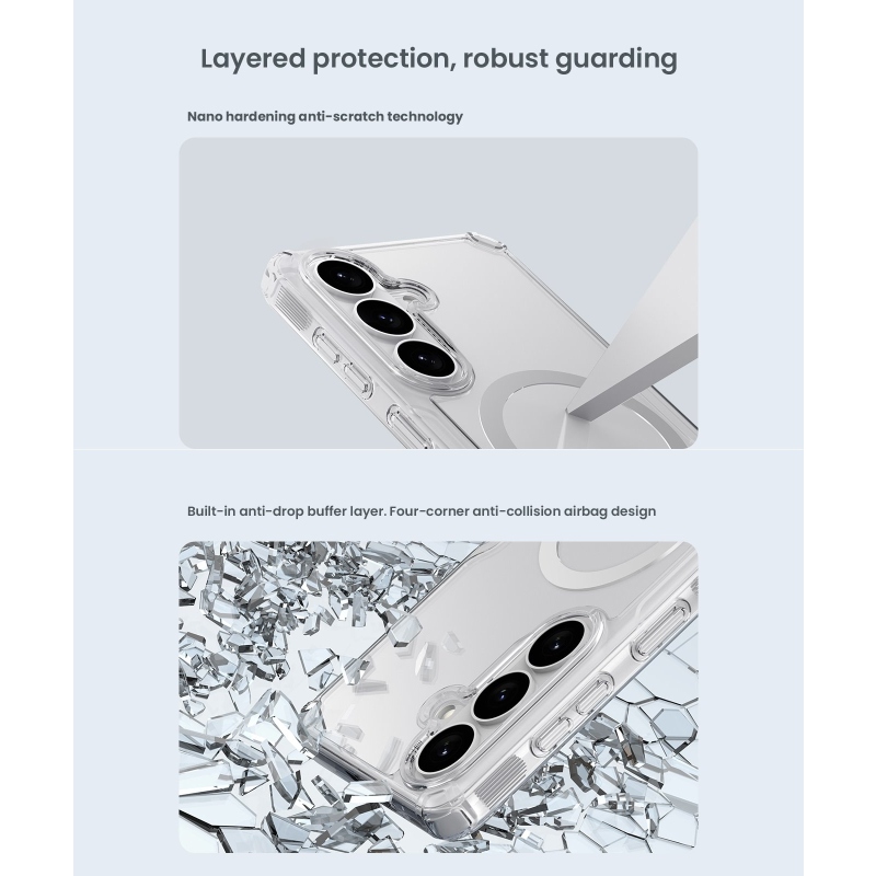 Nillkin Nature TPU PRO Magnetic Cover pre Samsung Galaxy S26 Transparent