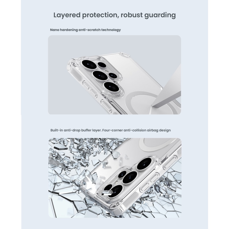 Nillkin Nature TPU PRO Magnetic Cover pre Samsung Galaxy S26 Ultra Transparent