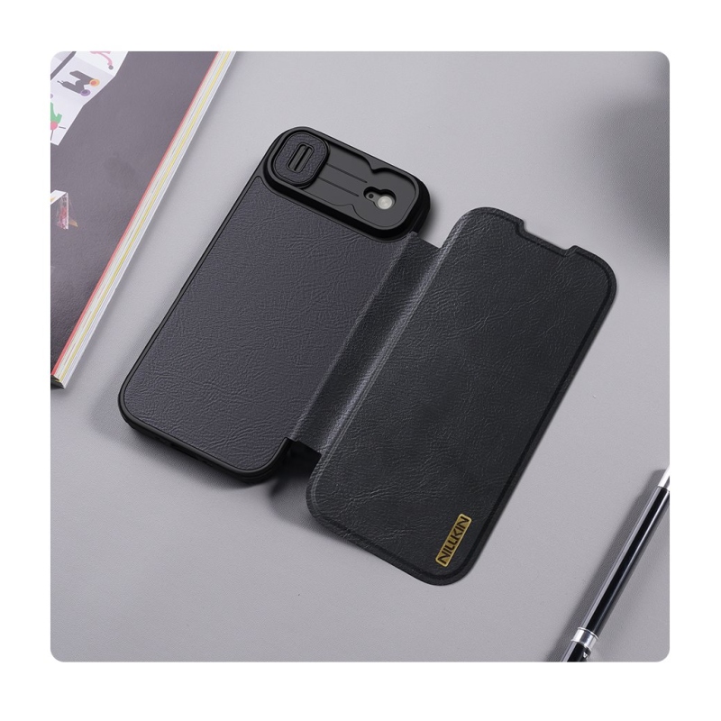 Nillkin Qin Book PRO puzdro pre Apple iPhone Air čierne