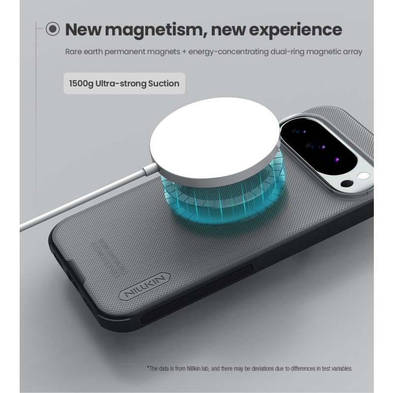 Nillkin Super Frosted PRO Magnetický zadný kryt pre Google Pixel 10/10 Pro Transparent Black