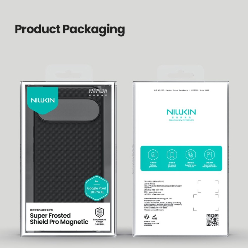 Nillkin Super Frosted PRO Magnetický zadný kryt pre Google Pixel 10 Pro XL Black
