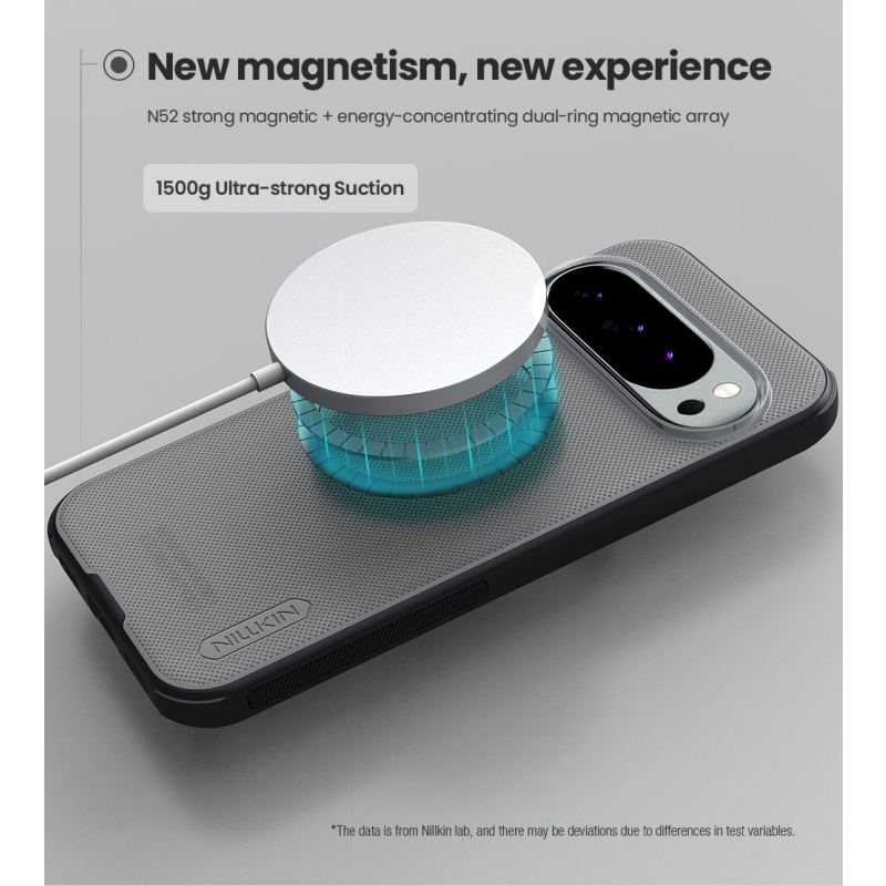 Nillkin Super Frosted PRO Magnetický zadný kryt pre Google Pixel 10 Pro XL Transparent Black