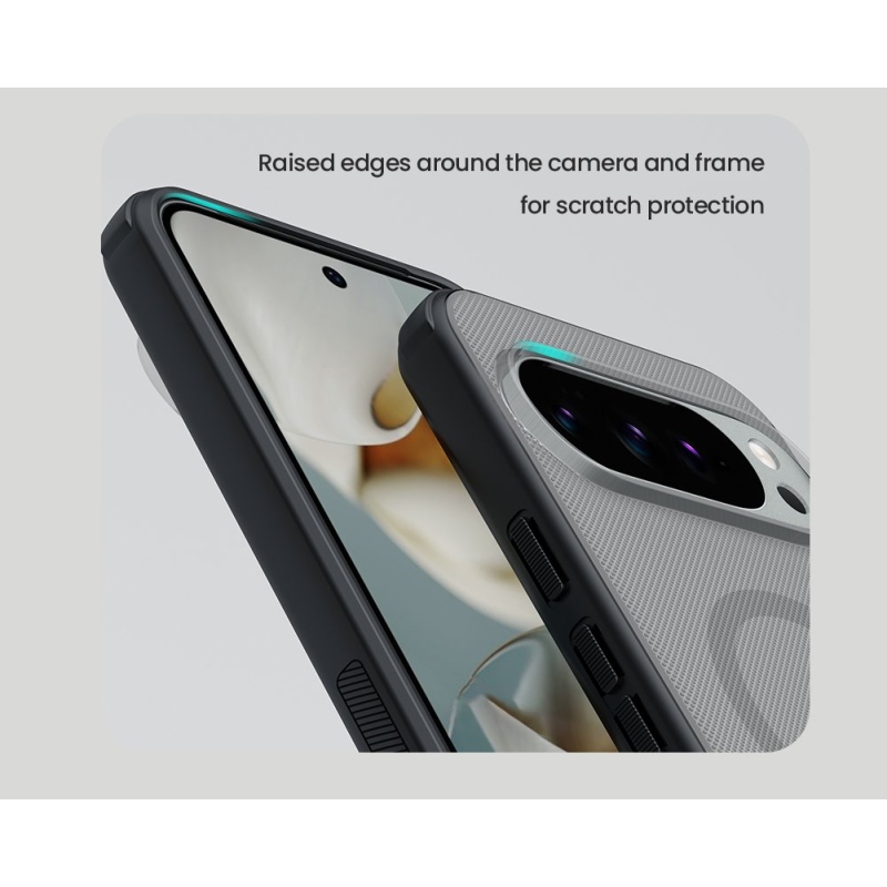 Nillkin Super Frosted PRO Magnetický zadný kryt pre Google Pixel 10 Pro XL Transparent Black