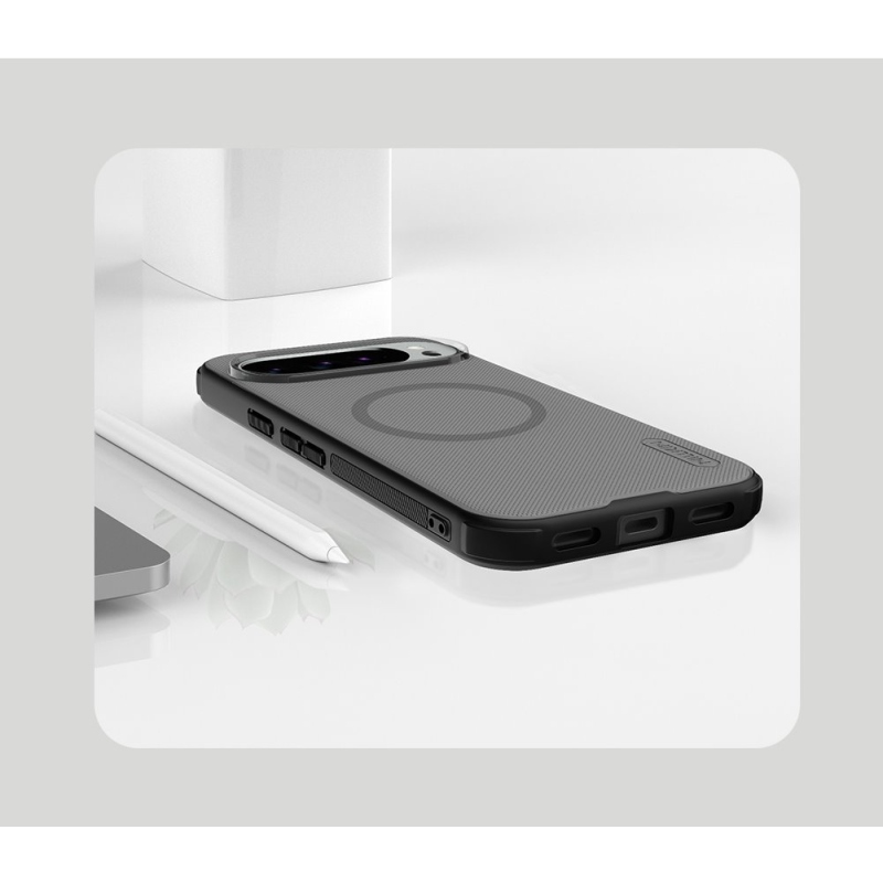 Nillkin Super Frosted PRO Magnetický zadný kryt pre Google Pixel 10 Pro XL Transparent Black