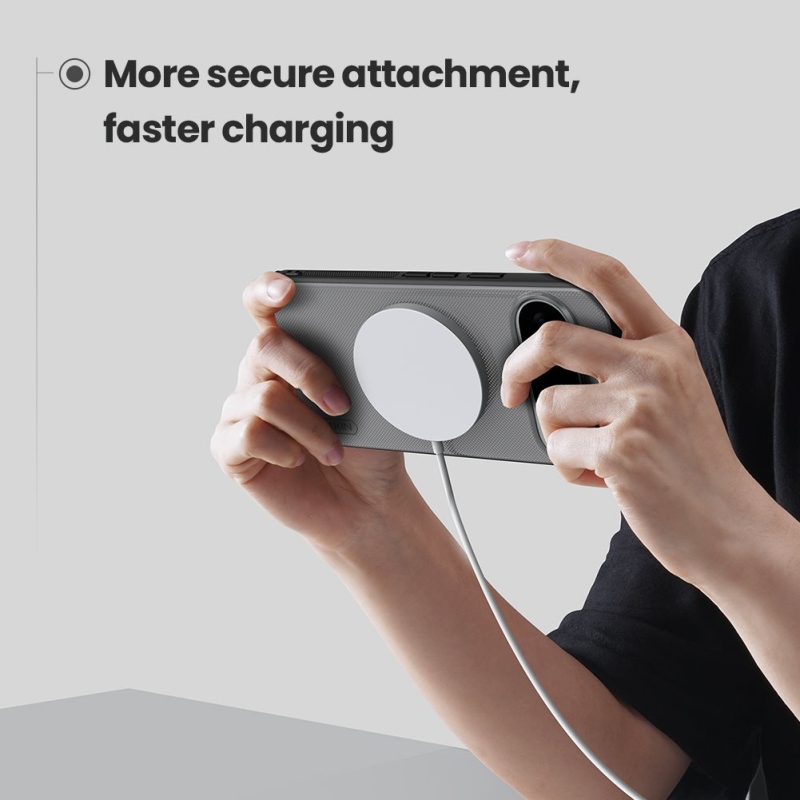 Nillkin Super Frosted PRO Magnetický zadný kryt pre Google Pixel 10 Pro XL Transparent Black