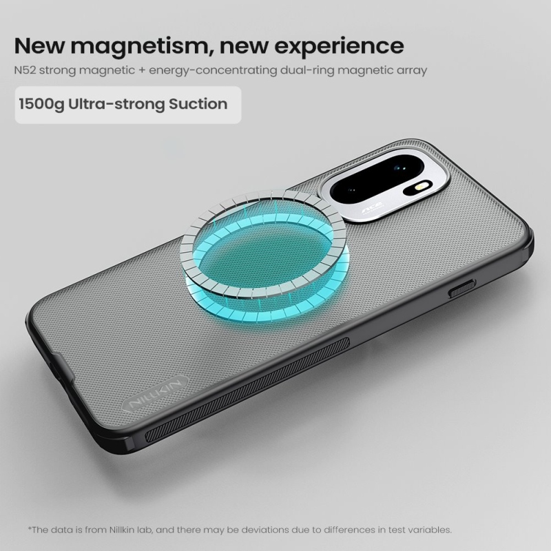 Nillkin Super Frosted PRO Magnetický zadný kryt pre OnePlus 15R Transparent Black