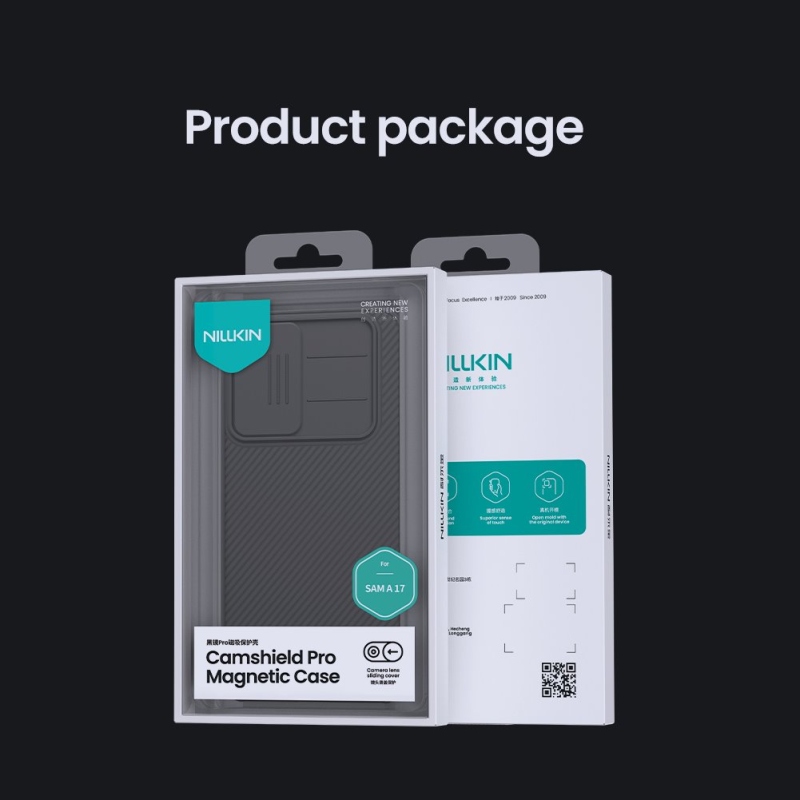 Nillkin Super Frosted PRO Magnetický zadný kryt pre Samsung Galaxy A17 5G Black