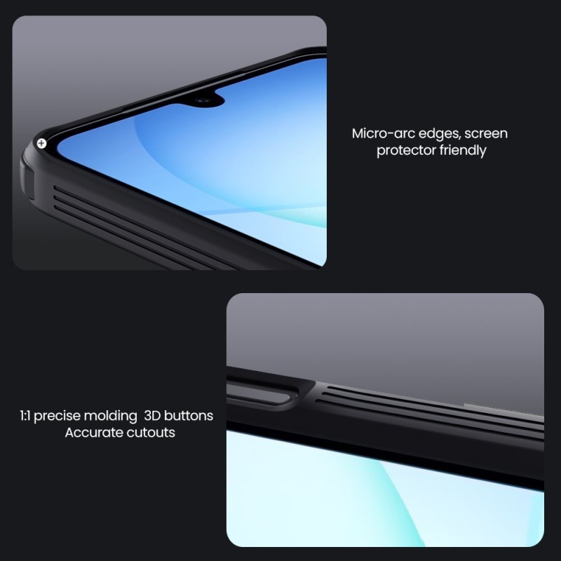 Nillkin Super Frosted PRO Magnetický zadný kryt pre Samsung Galaxy A17 5G Black