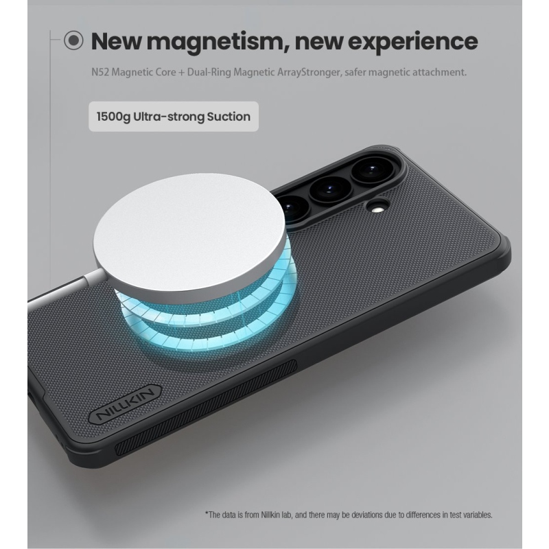 Nillkin Super Frosted PRO Magnetický zadný kryt pre Samsung Galaxy S26 Black