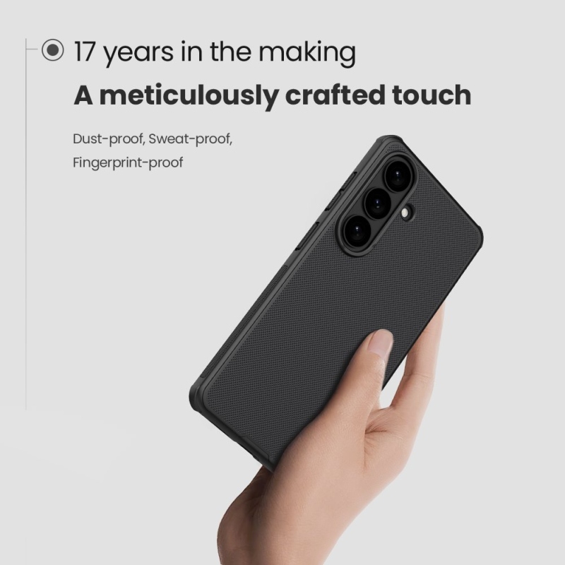 Nillkin Super Frosted PRO Magnetický zadný kryt pre Samsung Galaxy S26 Black