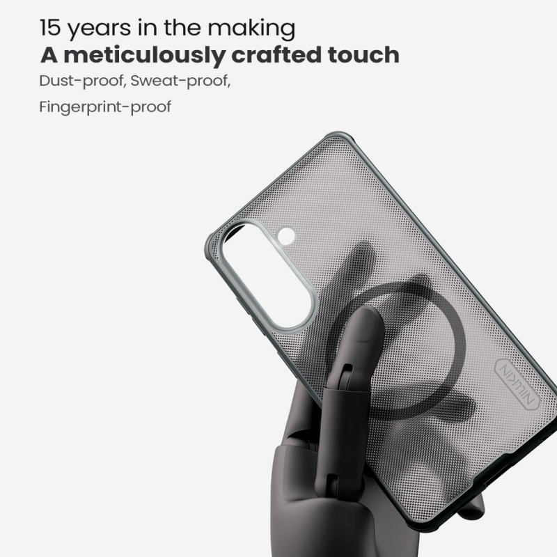 Nillkin Super Frosted PRO Magnetický zadný kryt pre Samsung Galaxy S26 Transparent Black