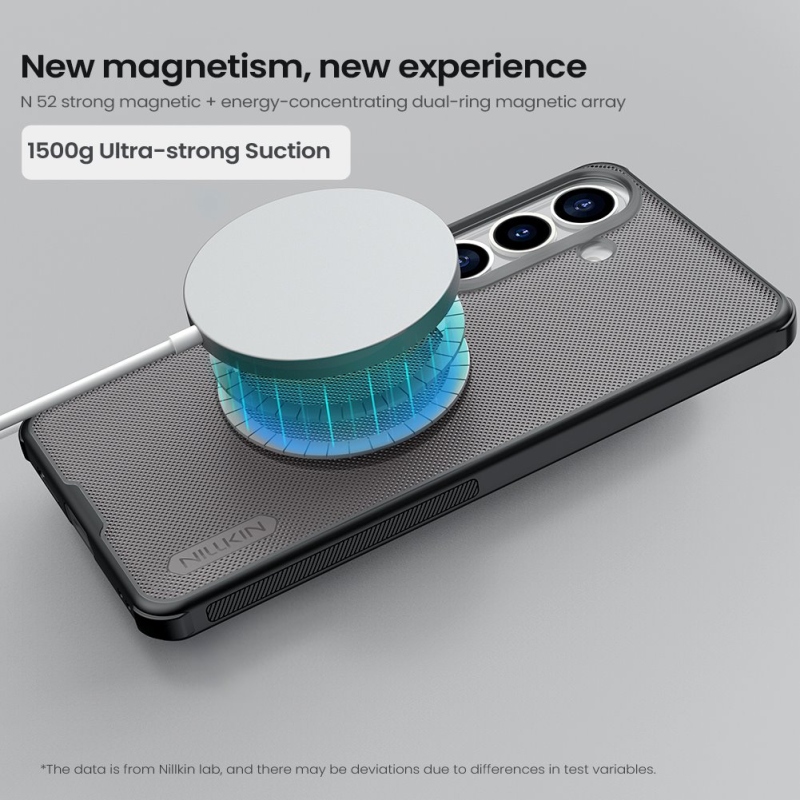 Nillkin Super Frosted PRO Magnetický zadný kryt pre Samsung Galaxy S26 Transparent Black