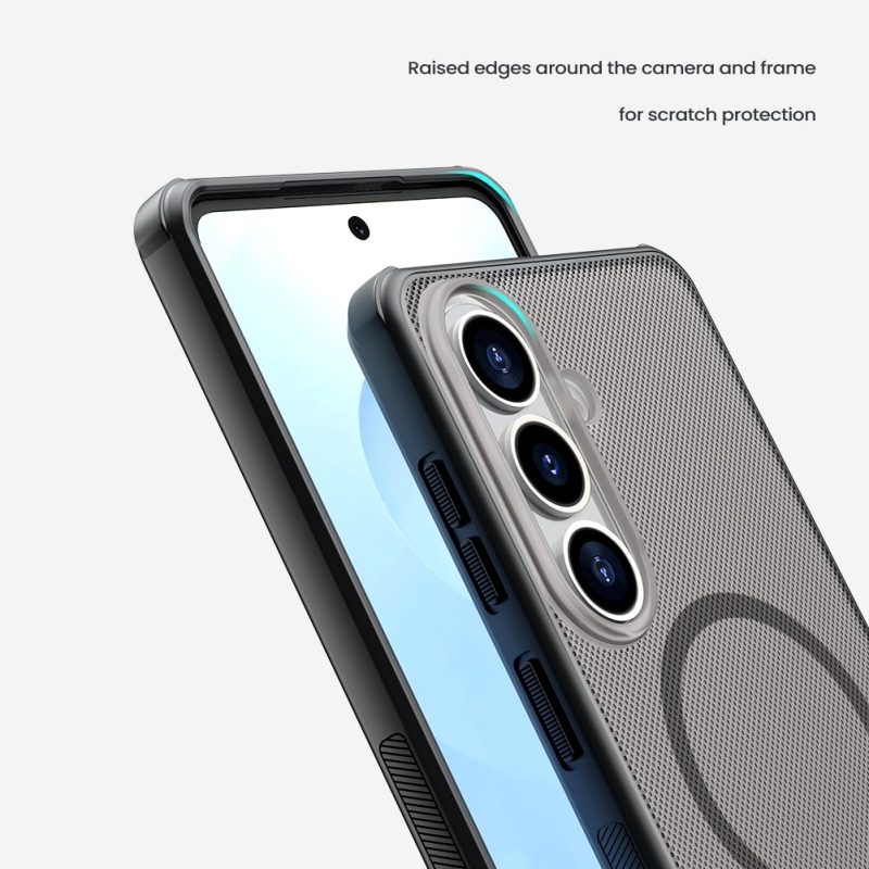 Nillkin Super Frosted PRO Magnetický zadný kryt pre Samsung Galaxy S26 Transparent Black