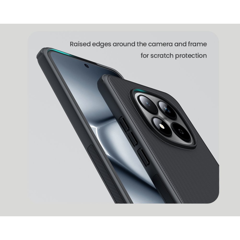 Nillkin Super Frosted PRO Magnetický zadný kryt pre Xiaomi Redmi Note 15 Pro+ 5G Black