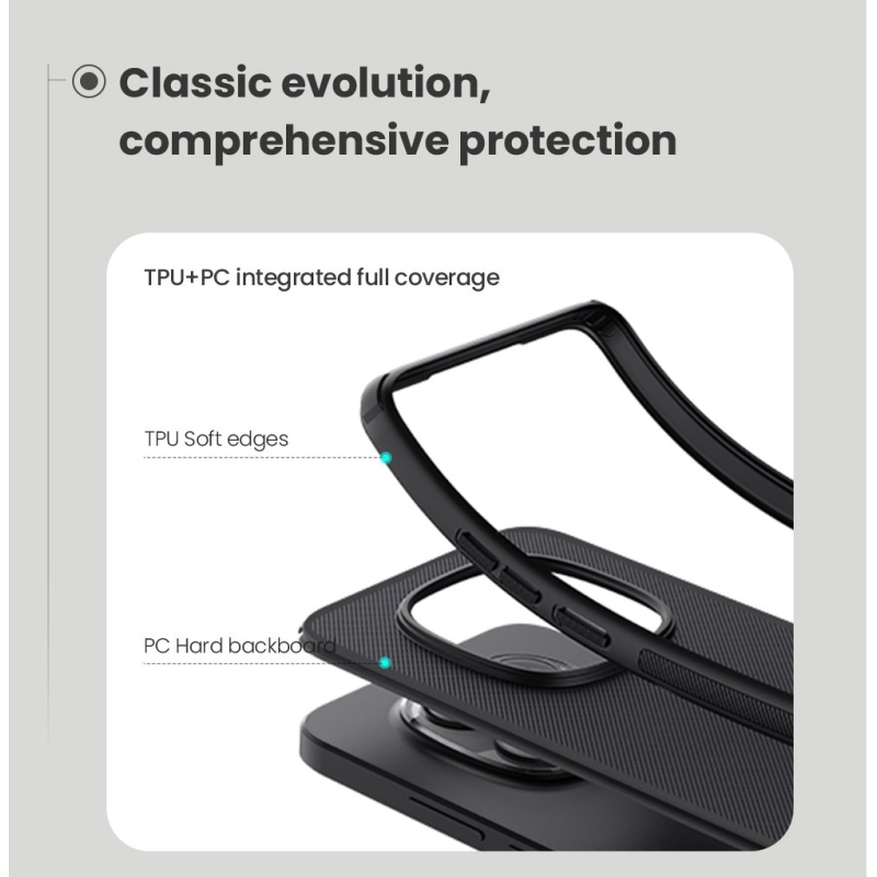 Nillkin Super Frosted PRO Magnetický zadný kryt pre Xiaomi Redmi Note 15 Pro 5G Black