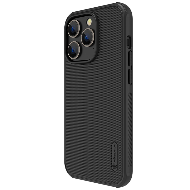 Nillkin Super Frosted PRO Zadný Kryt pre Apple iPhone 14 PRO MAX Black (Without Logo Cutout)