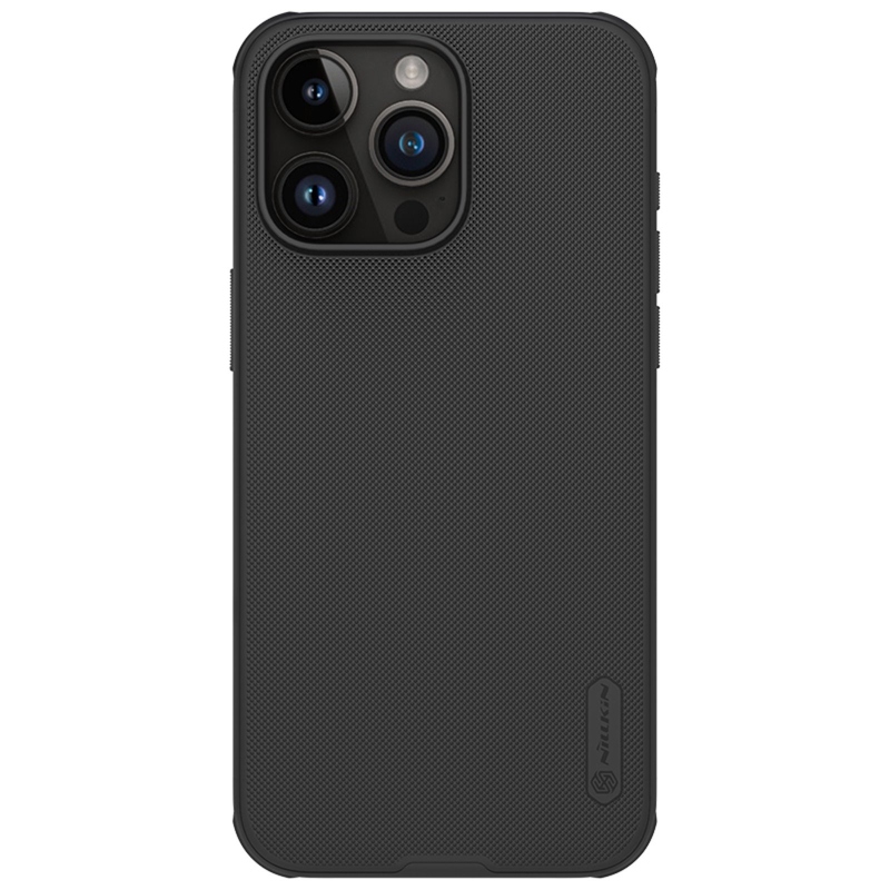 Nillkin Super Frosted PRO Zadný Kryt pre Apple iPhone 15 Pro Max Black (Without Logo Cutout)