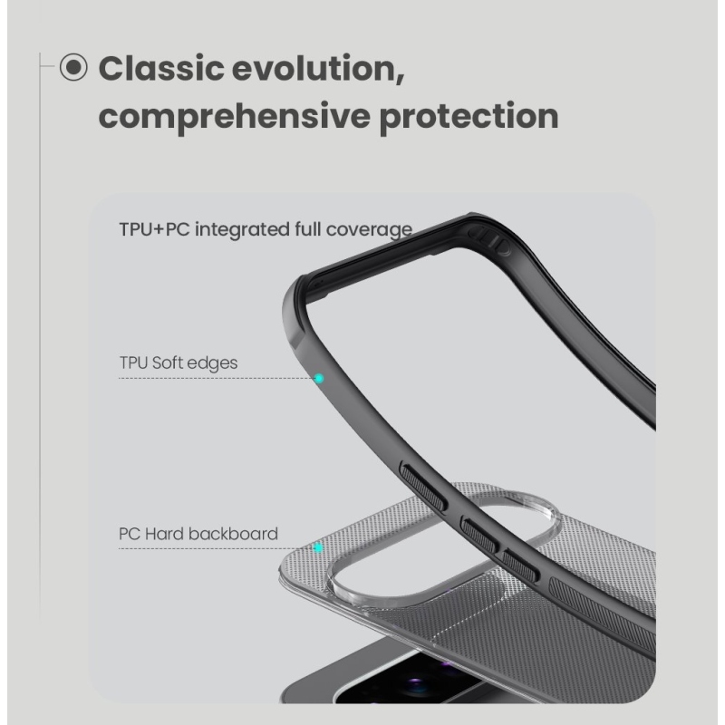 Nillkin Super Frosted PRO Zadný kryt pre Google Pixel 10/10 Pro Transparent Black