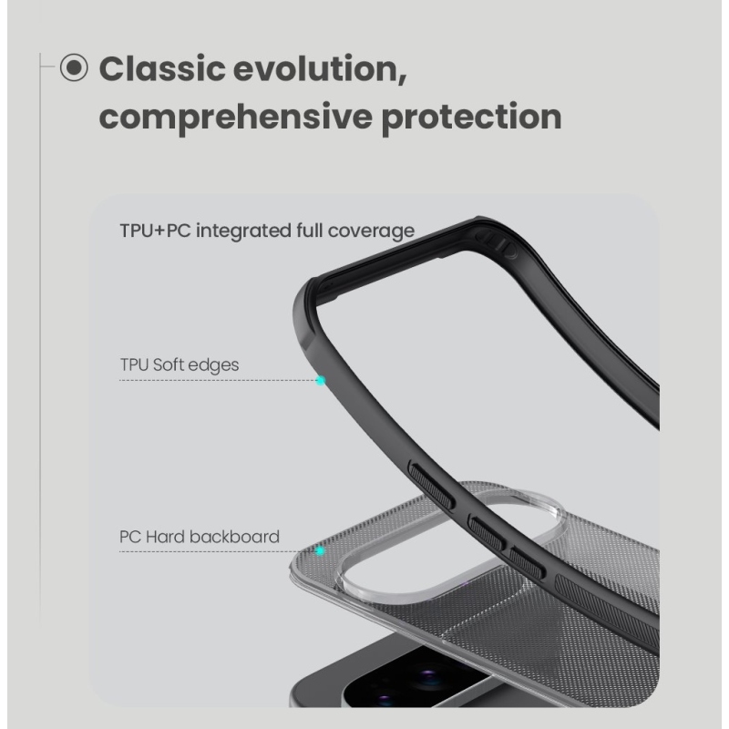 Nillkin Super matný zadný kryt PRO pre Google Pixel 10 Pro XL Transparent Black