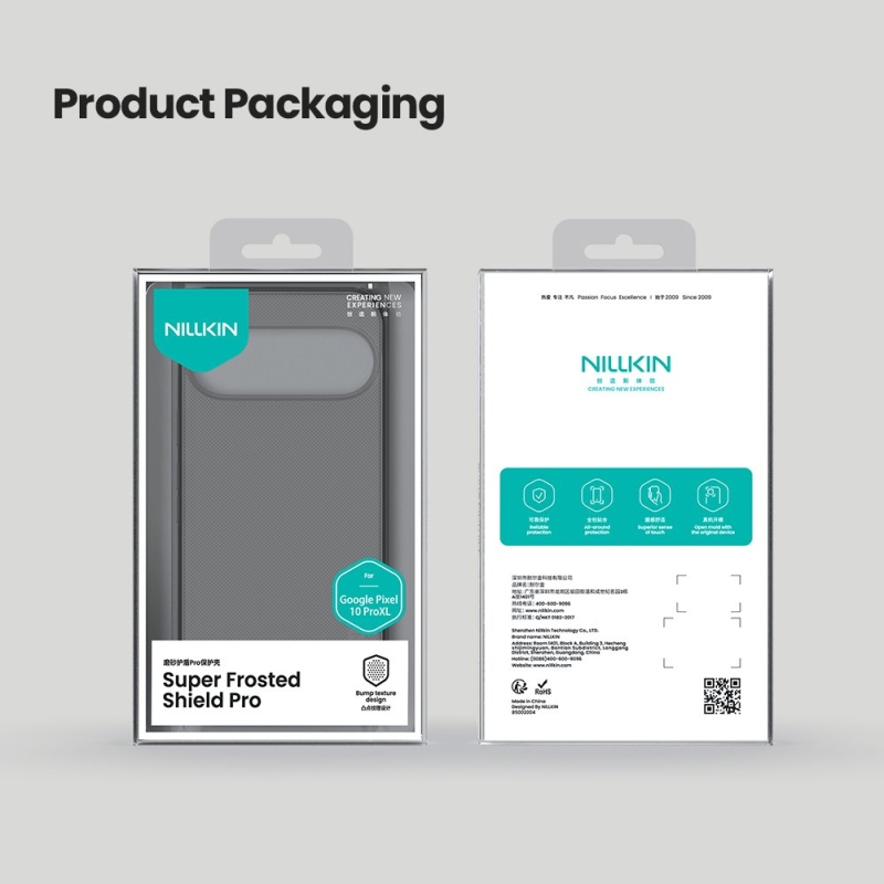 Nillkin Super matný zadný kryt PRO pre Google Pixel 10 Pro XL Transparent Black
