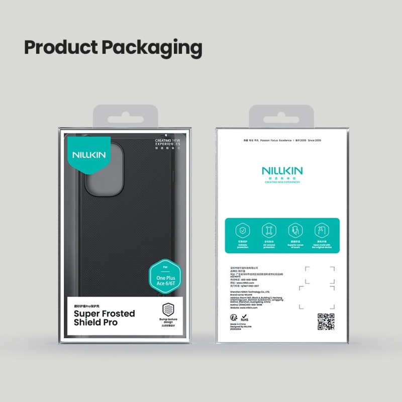 Nillkin Super Frosted PRO Zadný kryt pre OnePlus 15R Black