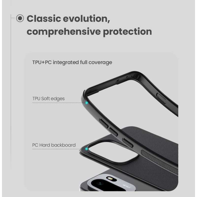 Nillkin Super Frosted PRO Zadný kryt pre OnePlus 15R Black