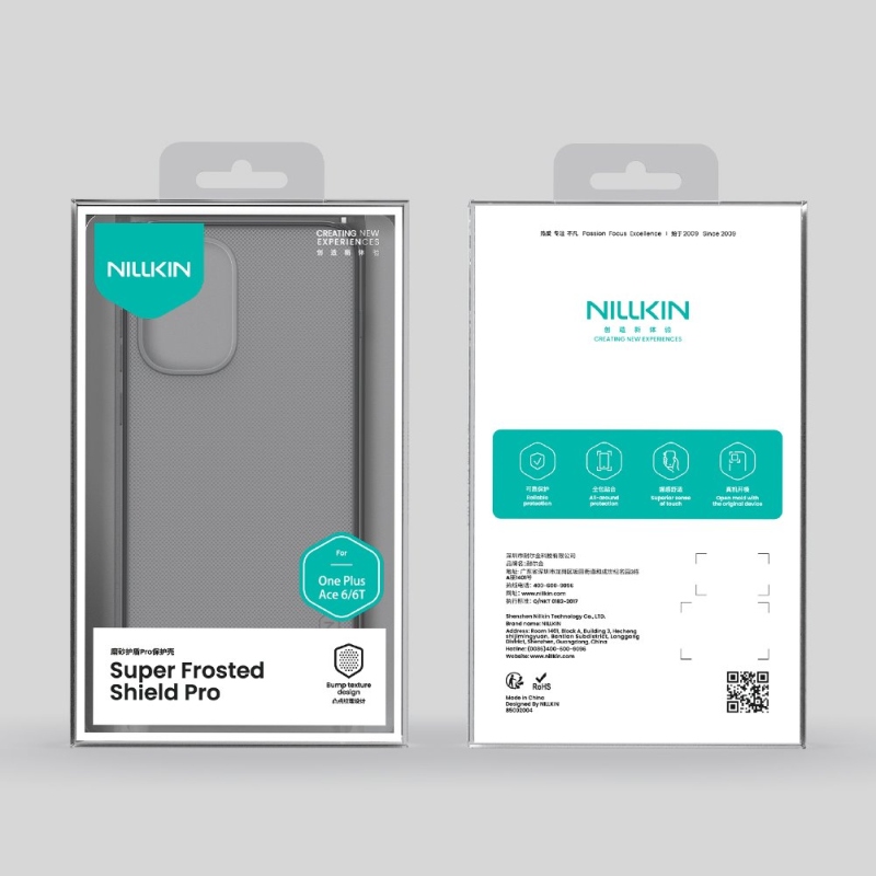 Nillkin Super Frosted PRO Zadný kryt pre OnePlus 15R Transparent Black