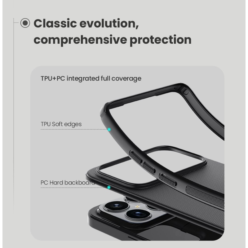 Nillkin Super Frosted PRE Zadný Kryt pre Poco F8 Ultra Black